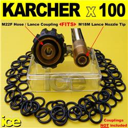 100 Karcher Steam Cleaner / Pressure Washer O-Rings