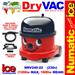 Numatic NRV 240-22 Dry Valeting Vacuum Cleaner (No Floor Tools) 1200w MAX, 1000w MEAN 230v